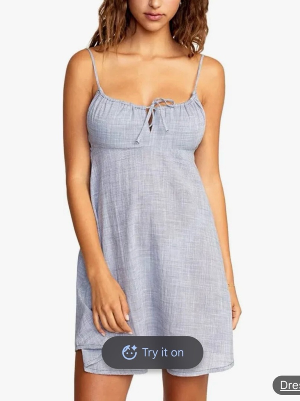 RVCA Women’s Overtime Cotton Minidress - Picture 7 of 8